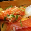 Sashimi, detaljbild.