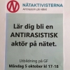 Nästa tillfälle i höstens Angeläget-serie. Nu på måndag 5/10 kl 17 kommer @nataktivisterna till oss och håller utbildning!