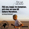 Gillar du utmaningar? Vill du göra något mer av din löpning? Var med och tävla om en plats till ett av världens svåraste lopp, Sahara Marathon. Avresa 20/2-2016. #Springförfrihet #solidaritet #träning #maraton #tävling #utmaning #västsahara