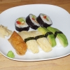 Vegetarisk sushi 73 kr