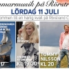 På lördag 11 juli blir det utomhuskonsert på Rörstrand Centers innergård. Rörstrands Museum café, Konditor Trulsson samt Restaurang Strand har öppet hela kvällen, sist men inte minst träffar ni Tommy Nilsson som tillsammans med Elin Bemark bjuder på sång 