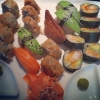 Crunchy Maki rolls, Husets Maki rolls and Nigiris :D