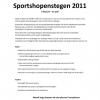 Nu är det dax och anmäla sig till Sportshopenstegen 2011. ung som gammal, motionsspelare som tävlingsspelare,  fina priser i potten och vandringspokal till vinnaren.