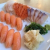 Mix Sashimi och Lax Nigiri