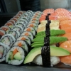 lunch sushi-buffe