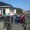 Team Builder  har en kanondag på Ulvön med fiske, grillning och bastubad på kvällen.