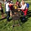 Full fart vid grillen efter strandstädningen;)