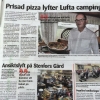 Bild från Lufta Camping av @campingse - Pizza med ren och Västerbottens ost är alltid värt ett stopp på Lufta Camping. #camping #campingse #luftacamping #robertsfors #västerbottensost #ren #pizza