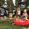 Bild från Malnbadens Camping av @elenore.nordin - Glada Hudik poolparty 