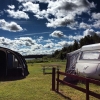 Bild från Falkudden camping och stugby av @walleralle - Besöker Falkuddens Camping och Stugby vid Dalälvens strand i By Kyrkby, Avesta. Där har solen tittat fram och målar himlen blå. #camping #campingse #falkuddenscamping #avesta #dalarna