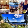 Räkmacka, skärgårdslunch, sommar, kulglass, badstrand, utegym, kajak, lekplats, solsken och utomhuszumba 