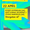 Kode9 (Hyperdub) [UK] · Trunkfunk Yaki-Da · Fredag 22 April