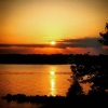 Bild från Bolmsö Island Camping av @jazzandi - #sweden #summer #sundown #camping #lake #bolmsö #sunset