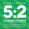 Nu kör vi vår egen variant av 5:2-dieten. Välkommen på fem sorters kakbuffé för 69:- Två koppar kaffe ingår. Unna dig en smula!