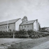 Postkarte Bürgerhaus und Schule um 1960
Vykort Bygdegården och Skolan 1960-tal