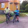 Fred and Monique from Holland left this morning for several days biking in Värmland before returning to Älvnära.