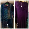 1# Jacka Desigual 790 kr, 2#  klänning 40-tal 500 kr