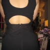 Sexy details in the back 
(PS. no problem wearing a bra, as you can see no straps are visible! YAY!)