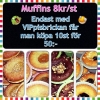 Nu har vi bakat upp många goda muffins Lemoncurd/kokos, Jordgubb/smultron, Äpple/kanel och Smörkola/hasselnöt 8:-/st eller med VIPpisbrickan 10 st för 50:- *Nom nom* Välkomna in #Gött #CafeSystrarna #BakatMedKärlek #Skövde #Bageri #Konditori #Erbjudande #