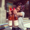 #Rosé säsong starta nu! Kom och hälsa Curly Sue!