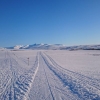 Skidbackarna i Åre har nu stängt för säsongen och fjällstationerna öppnar igen i juni. Men det är fantastiskt ute i fjällvärlden, mycket mer snö än förra året och väldigt fina förutsättningar. Bilden är tagen på väg hem från Sylarna igår kväll vid åtta. U