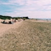 Bild från Falkenberg Strandbaden av @tesselisabethh - Tror jag hittat Sveriges enda sandstrand 