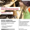 Under Lilla Kulturarvsdagen fredag 11 september erbjuder Norrbottens museum skolklasser årskurs 4-9 visning i våra föremålssamlingar. Anmälan: E-post: mattias.strand@nll.se