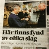 Vlt idag. Ett litet reportage om oss.
Öppettiderna i tidningen blev dock fel men det spelar ingen roll. Vi får öppna lite tidigare några dagar.
Välkomna imorgon kl 11 blir det då. ☺