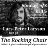 Kom till Hägerstens bästa musikaffär och lyssna på livemusik! Dra med en kompis, drick en kopp kaffe och flanera bland skivor, gitarrer, gamla HiFi-prylar och annat kul i butiken. 

LARS-PETER LARSSON, kl 15
Lars-Peter plockar fram gitarren och spelar sin