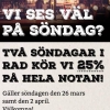 Vi fortsätter fira vår öppning med 25% rabatt på hela notan de två nästkommande söndagarna! (26/3 och 2/4) 

Men kom förbi och fira redan idag med våra härliga AW priser som gäller fram till 18:00. 

Öl fr. 39:-
Vin fr. 49:- 
Alkoholfritt fr. 29:-