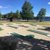 Minigolf banorna börjar ta form. Finlir och finjusteringar kvar. ⛳️