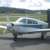 Mooney M-20F SE-LUA med trebladig propeller