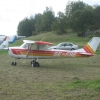 Färgglad Cessna 150 SE-FRE