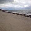 Vår strand i vintervila. Ödslig med väldigt rogivande. Men alla ni som varit på stranden vet hur underbart fin den är.