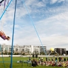 I tisdags invigdes Varvsparken, Västra Hamnens nya stadsdelspark. Foto: Ewa Levau

http://www.vastrahamnen.se/om/nyheter/invigning-av-varvsparken.aspx