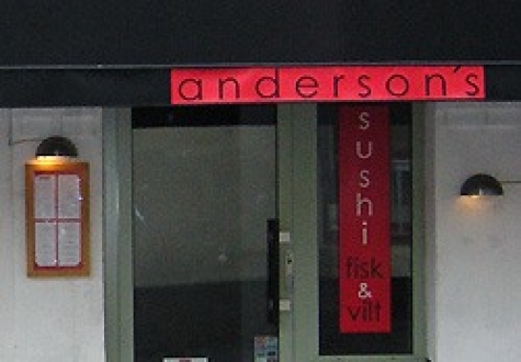 Anderson´s Sushi, Fisk & Vilt