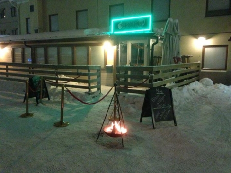 Nya Bistro Trädgårn i Kiruna