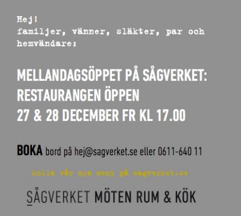 Restaurang Sågverket