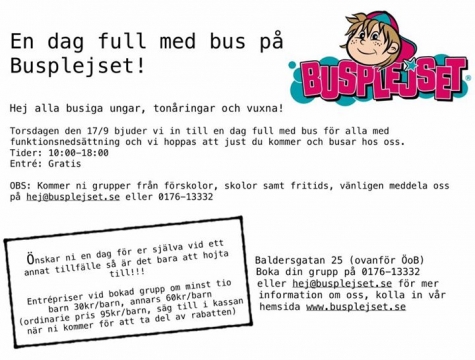 Busplejset Second Hand