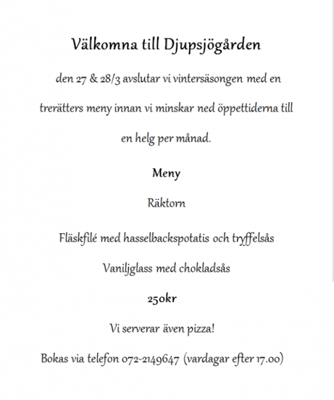 Djupsjögården Restaurang